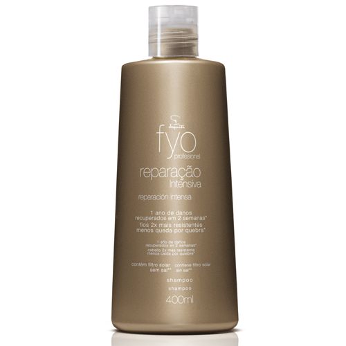 Shampoo Jequiti fyo profissional Reparação Intensiva, 400ml