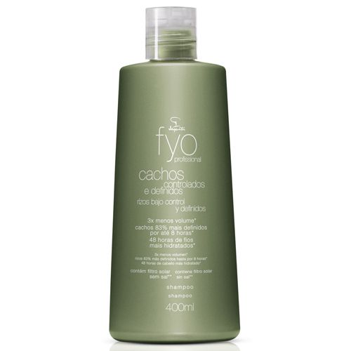 Shampoo Jequiti fyo profissional Cachos Controlados e Defini