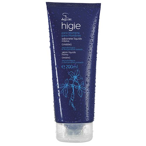 Sabonete Líquido Íntimo Jequiti Higie para Homens - Ginseng,