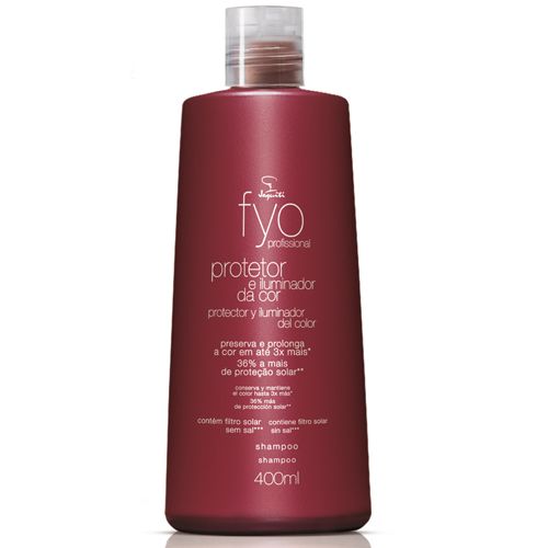 Shampoo Jequiti fyo profissional Protetor e Iluminador da Co